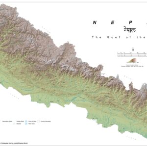 Nepal Topographic Map